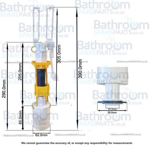 Fluidmaster T07 Dual Flush Valve GR-S437-0001