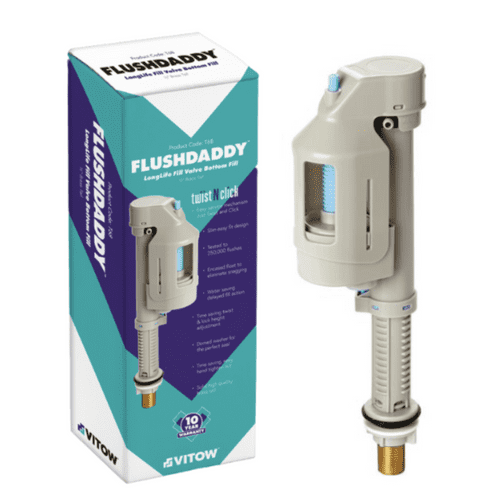 Flush Daddy Bottom Fill Valve With 1/2" Brass Thread T68