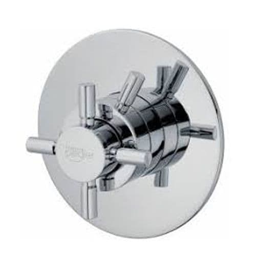 Francis Pegler Concealed Dual Control Thermostatic Shower Valve 