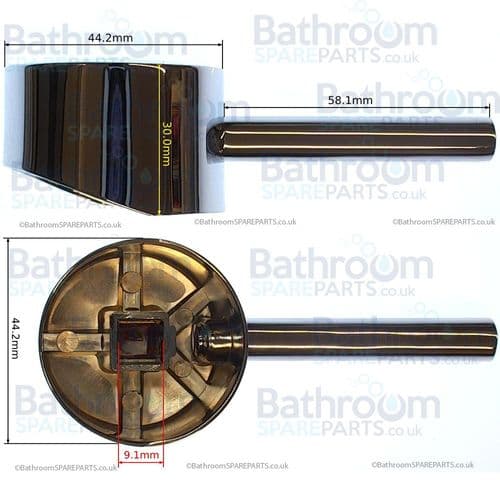 Francis Pegler Ebro HD124 Handle - 854567