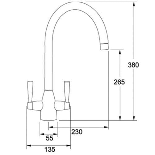 Franke Eiger Silk Steel Kitchen Tap Spare Parts 115.0049.990