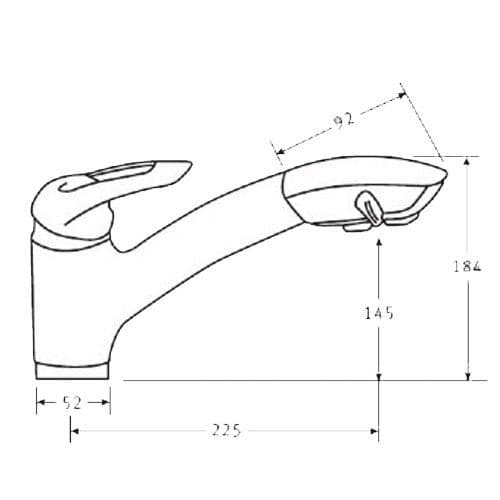 Franke Orca Spray Chrome Kitchen Tap Spare Parts