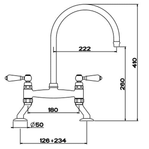 Franke Rialto Silk Steel Kitchen Tap Spare Parts 115.0184.704