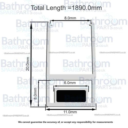 Frontline 8EQS13 Magnetic Seal Door PART0386