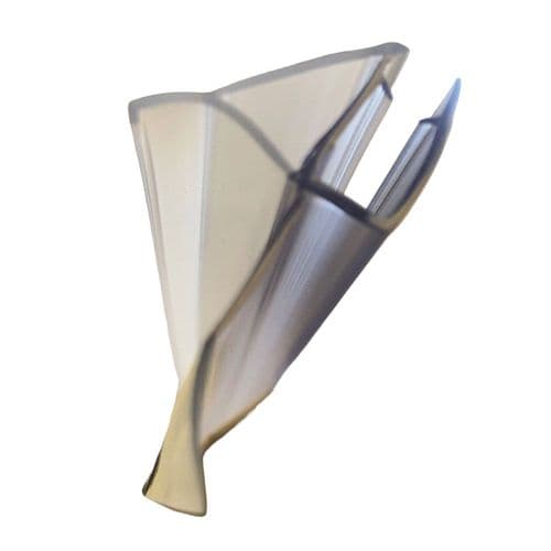 FrontLine Bathrooms L Shaped Blok Bath Bathscreen (850+150)x1500mm Bottom Seal Horizontal NB6L3