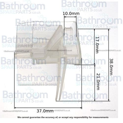 FrontLine Bathrooms L Shaped Blok Bath Bathscreen (850+150)x1500mm Corner Seal NB6L15