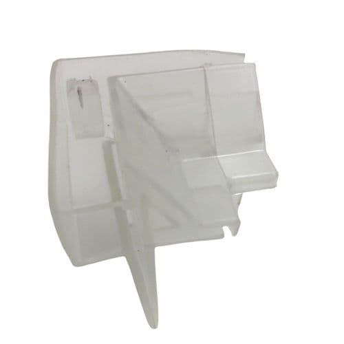 FrontLine Bathrooms L Shaped Blok Bath Bathscreen (850+150)x1500mm Corner Seal NB6L15