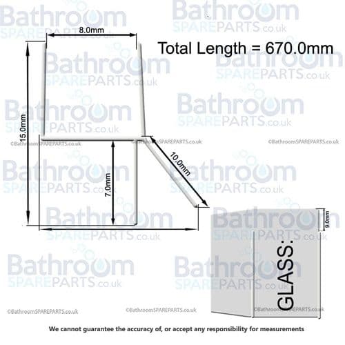 Frontline CL8K669 800mm Bottom Seal SP00045
