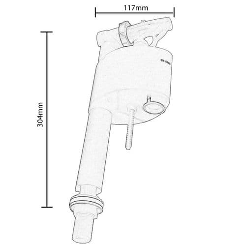 Gala Boat 1/2" Inlet Valve H0007800R