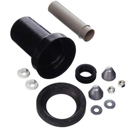 Geberit 18.5cm Wll-Hung WC Connection Set 152.426.46.1