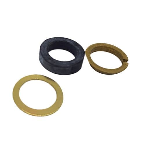 Geberit 3/8" Chrome Nut and Washer Set 294.833.21.0