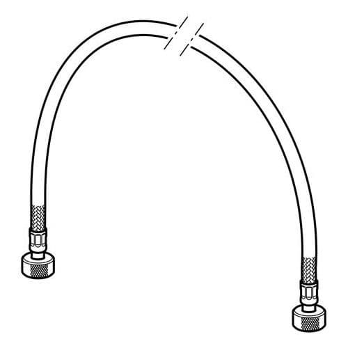 Geberit 450mm 1/2" Braided Hose 243.341.00.1