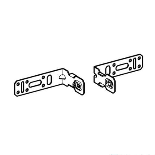 Geberit 8/12cm Fastening Brackets 243.346.00.1