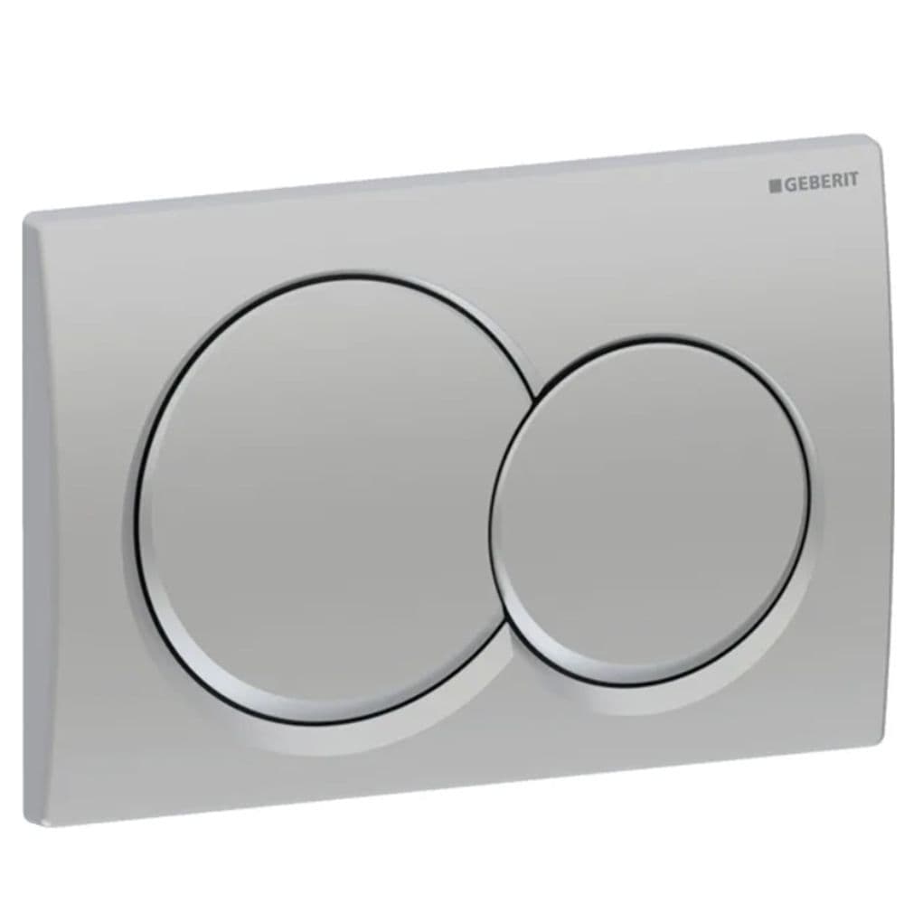 Geberit Alpha 01 Matt Chrome Dual Flush Plate 115 035 46 1