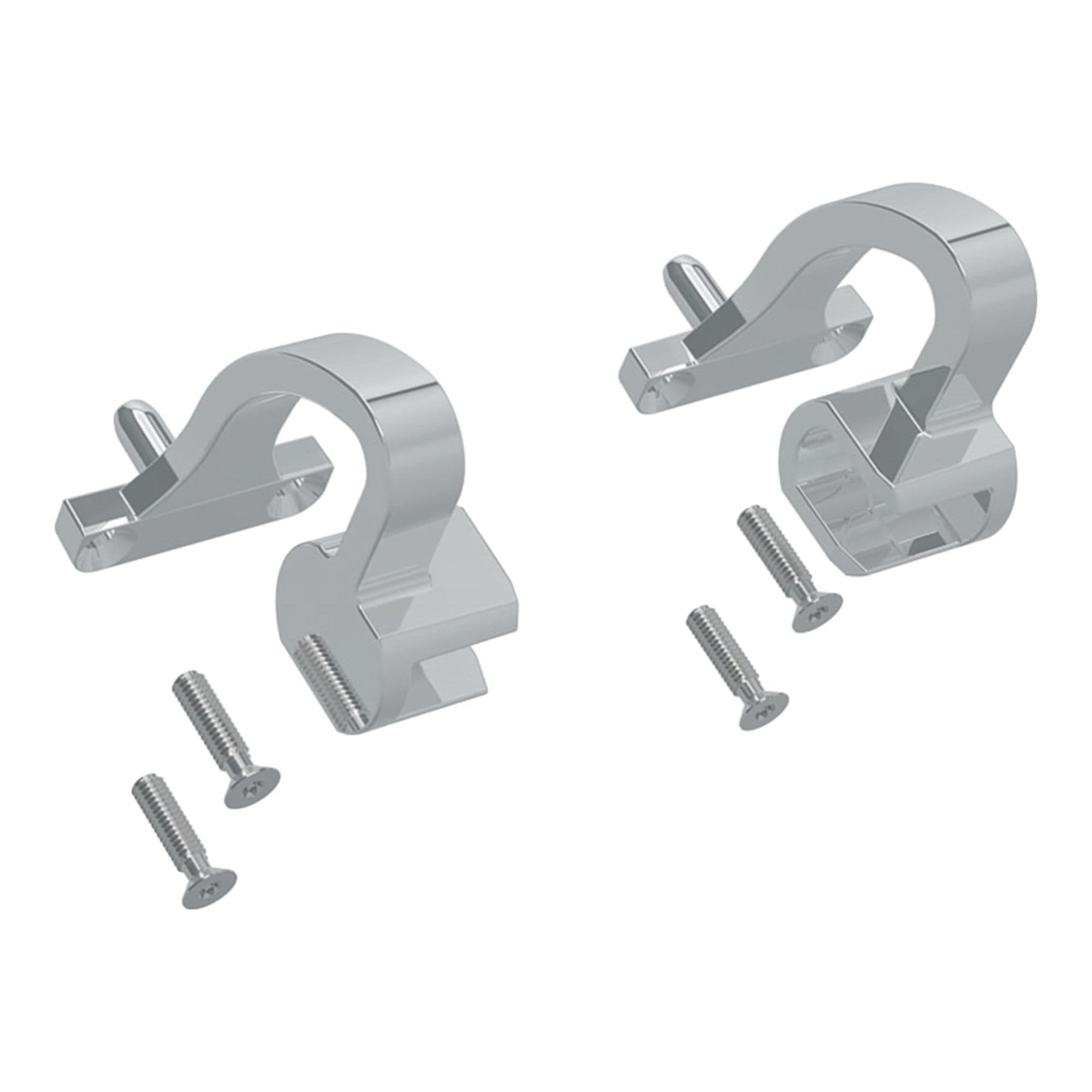 Geberit AquaClean Mera Toilet Seat Cover Hinge Set Chrome Plated 245 ...