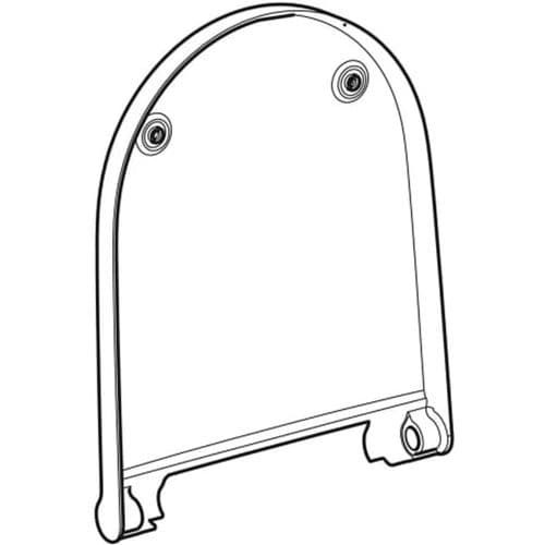 Geberit AquaClean Sela Toilet Seat Cover Only White Alpine 243.938.11.1