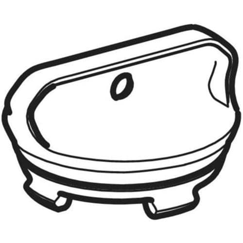 Geberit AquaClean Sela / Tuma Plug Ultramarine Blue RAL 5002 - 243.532.FQ.1