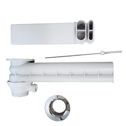 Geberit Basin Clou Waste built in over flow with plug assy 152.018.00.1