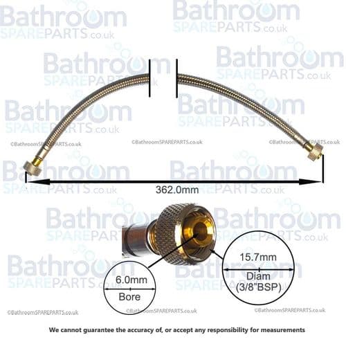 Geberit  Braided Hose 241.982.00.1