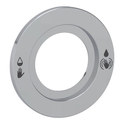 Geberit Chrome WC Flush Control Collar For Infrared Button 242.935.21.1