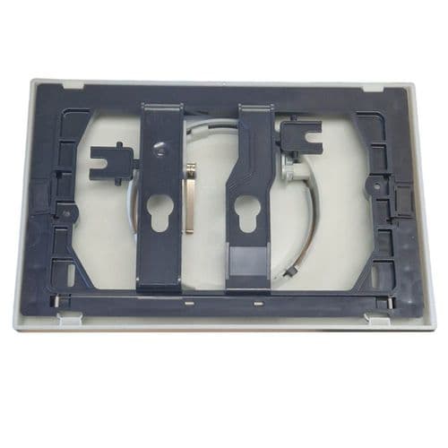 Geberit Delta 15 Matt/Chrome Flush Plate 115.120.46.5