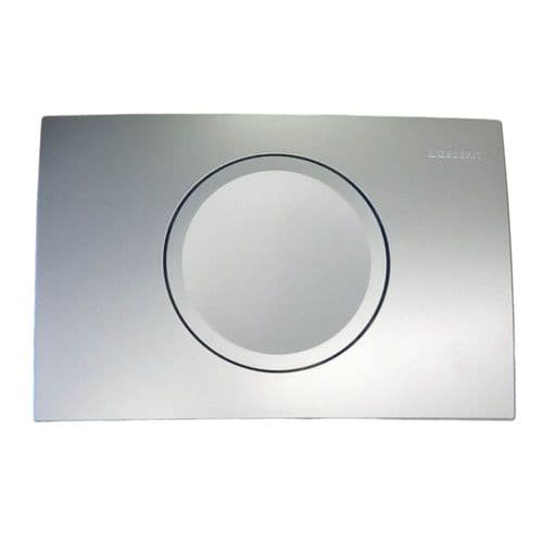 Geberit Delta 15 Matt/Chrome Flush Plate 115.120.46.5