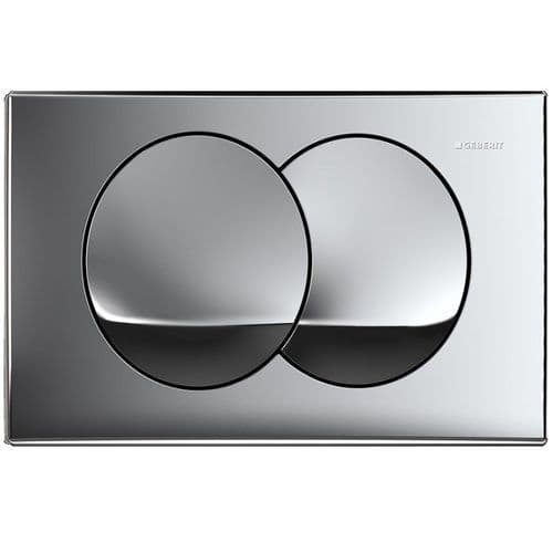 Geberit Delta 20 Bright Chrome Dual Flush Plate 115.100.21.1