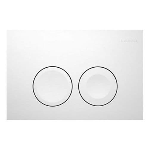 Geberit Delta 21 Alpine White Dual Flush Plate 115.125.11.5