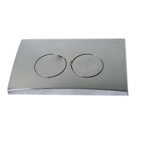 Geberit Delta 21 Bright Chrome Dual Flush Plate 115.125.21.1