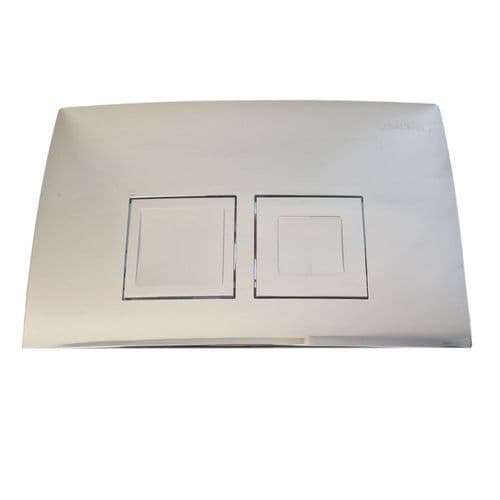 Geberit Delta 35 Bright Chrome Dual Flush Plate 115.135.21.5