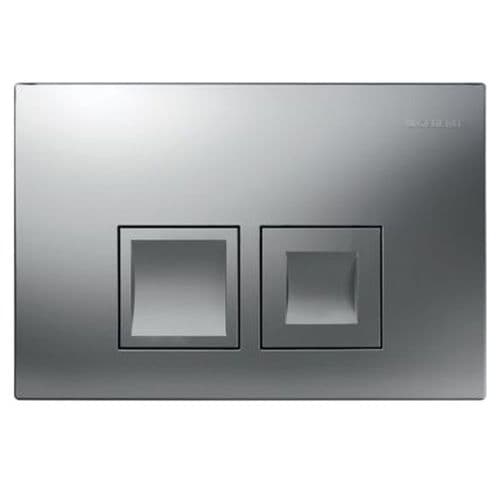 Geberit Delta 35 Matt Chrome Dual Flush Plate 115.135.46.5