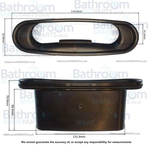 Geberit Dip Tube for Shower Element 242.370.00.1