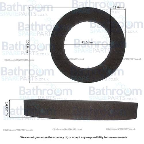 Geberit Doughnut Washer 241.350.00.1