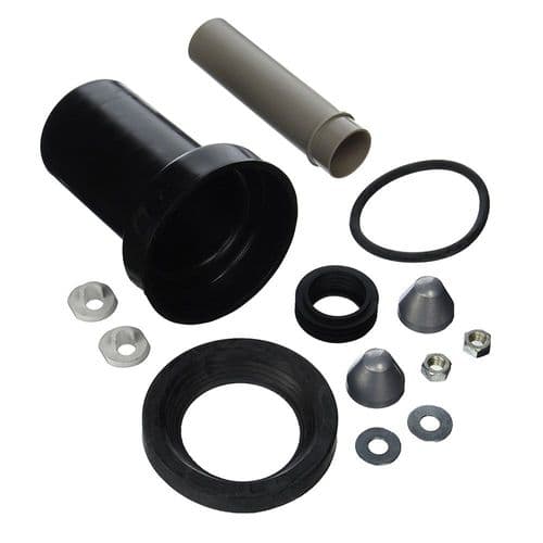 Geberit Duofix 18.5cm Wll-Hung WC Connection Set 152.426.46.1