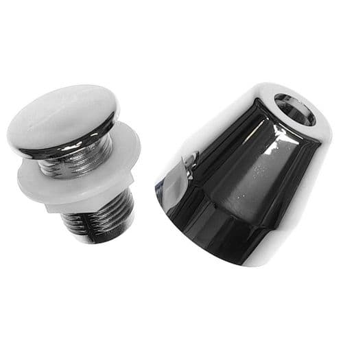 Geberit Exposed Blanking Off Plug for Cisterns and Overflows chrome 274.213.21.1