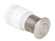 Geberit Finger Push WC Flush Control Chrome Pneumatic Single Flush With Actuator Metal 115.947.00.1