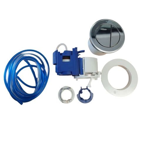 Geberit HYTOUCH WC TYP 10 MANUAL MEBLOWY dual-CHROME CHROME MAT 116.057.KH.1