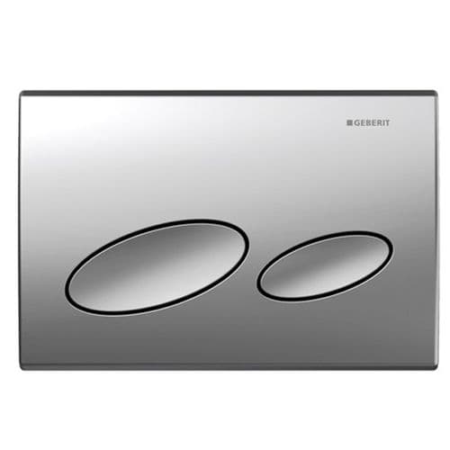 Geberit Kappa 20 Matt Chrome Dual Flush Plate 115.228.46.1