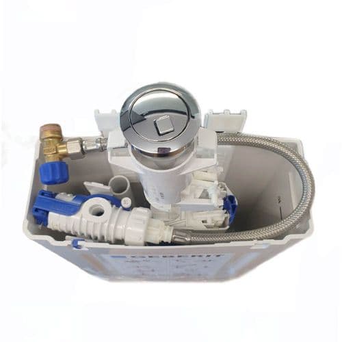 Geberit Low Level Replacement Internal Plastic Cistern With Push Button 996.990.00.0