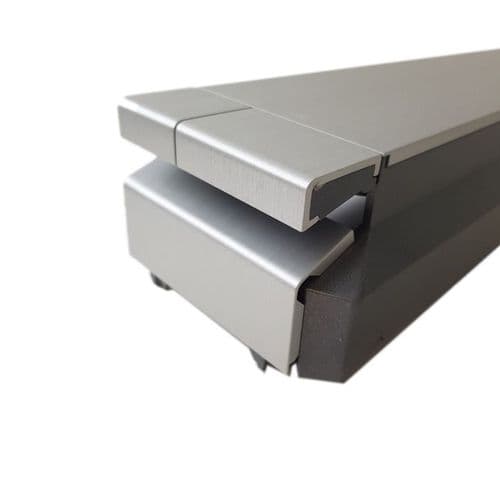 Geberit Monolith Aluminium Brushed Cistern Lid 243.440.TA.1