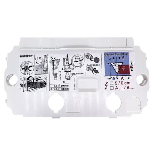 Geberit Omega 12 Protection Plate 243.089.00.1