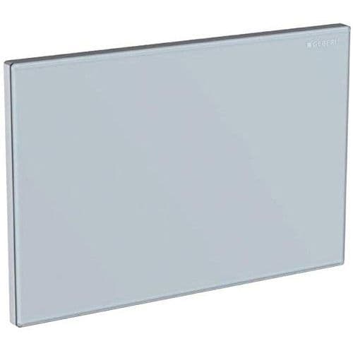 Geberit Omega Glass/White Cover Plate 115.082.SI.1