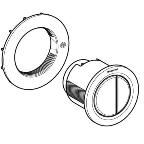 Geberit Pneumatic WC Flush Button 116.050.21.1