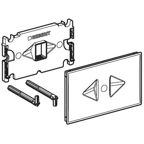 Geberit Sigma 60 Protection Box Frame 242.579.00.1