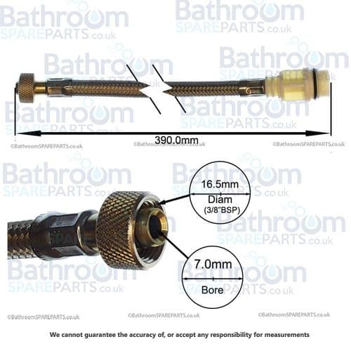 Geberit Sigma Braided Hose 241.854.00.1