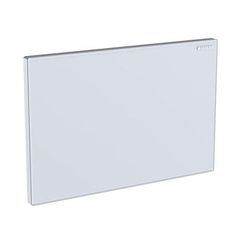 Geberit Sigma Glass/White Cover Plate 115.766.SI.1