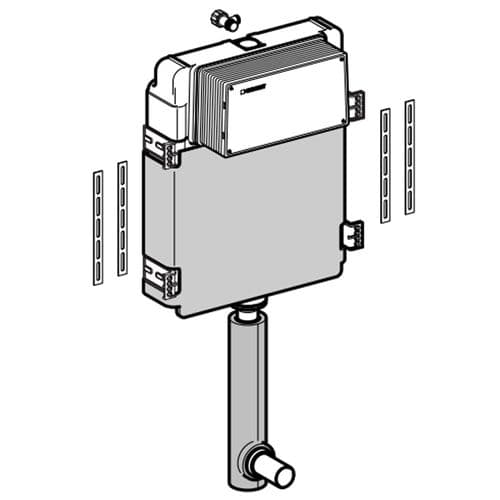 Geberit Twinline UP130 12cm concealed cistern 110.800.00.1 Spare Parts