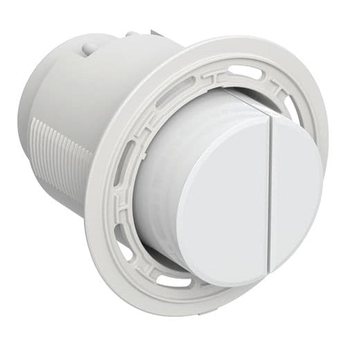 Geberit Type 01 Alpine White Remote Dual Flush Actuator 243.396.11.1