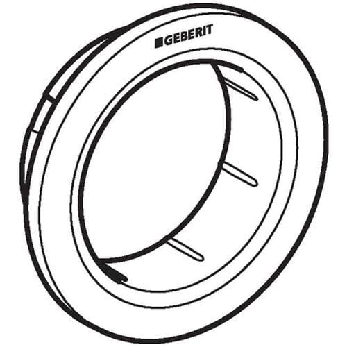 Geberit Type 01 Matt Chrome Furniture Actuator Collar 242.962.46.1