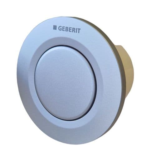 Geberit Type 01 Matt Chrome Pneumatic Single Flush Button 116.040.JQ.1